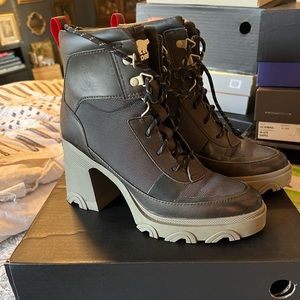 Sorel Brex Heel Boots. Worn twice.